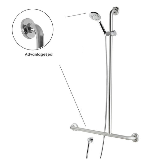 Argent Metro Advantage 32mm Inverted T Shower Set - Right Hand