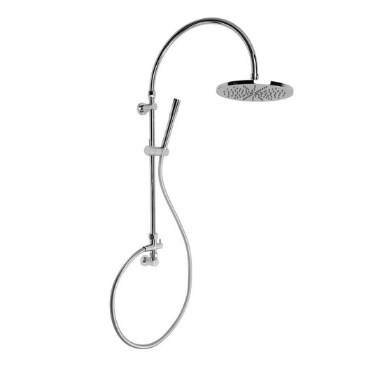 Brodware City Plus Shower Set - Gooseneck Arm + Single Function Handshower