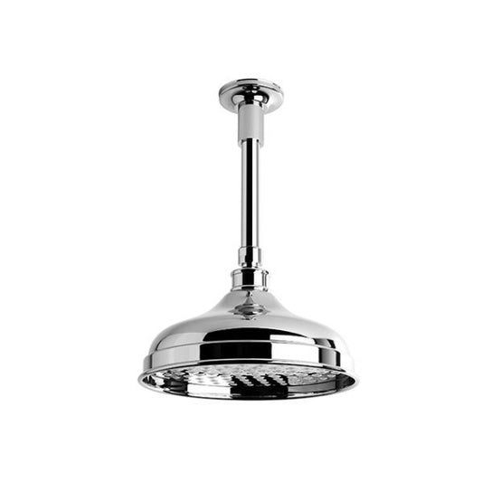 Brodware Neu England Ceiling Shower - 200mm Rose - 150mm Dropper