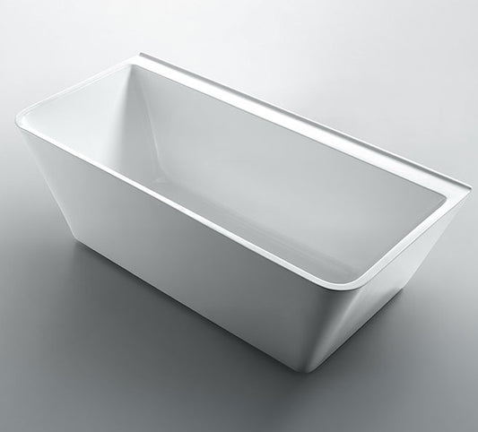 Decina Aria Back to Wall Freestanding Bath