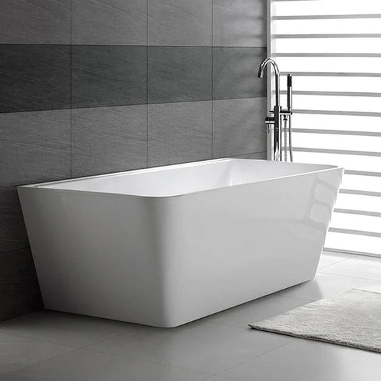 Decina Aria Back to Wall Freestanding Bath