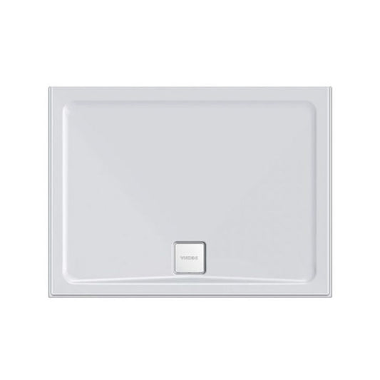 Decina Luna 1200 Rectangle Shower Base - Rear Waste