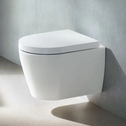 Duravit ME By Starck Compact Wall Hung Toilet - Lifestyle