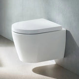 Duravit ME By Starck Compact Wall Hung Toilet - Lifestyle