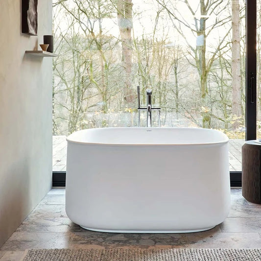 Duravit Zencha 1250 Square Freestanding Bath
