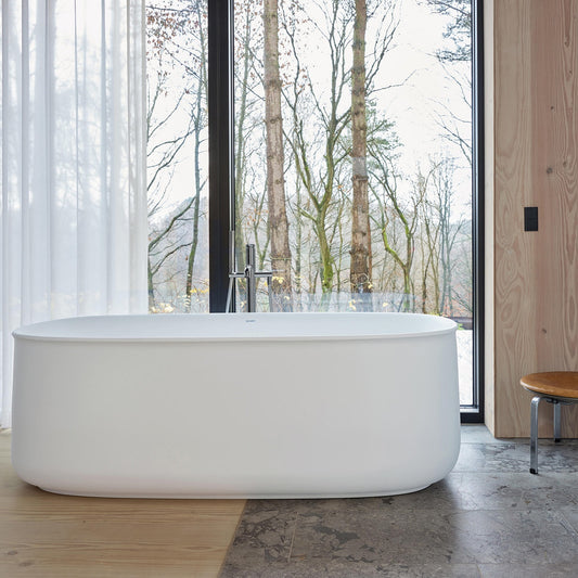 Duravit Zencha 1800 Oval Freestanding Bath