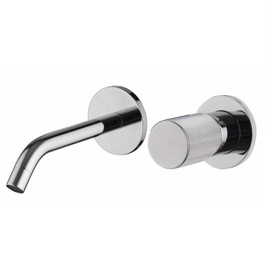 FIMA Spillo Tech G Wall Basin Mixer Set - 164mm Spout