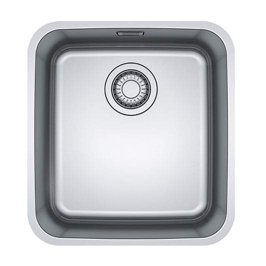 Franke Bell Single Bowl Topmount or Undermount Stainless Steel Sink