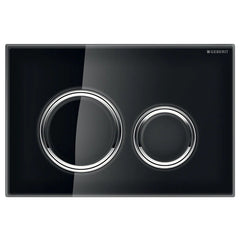 Geberit Sigma 21 Dual Flush Button Plate - Chrome Trim