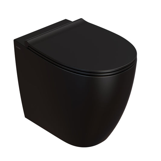 Globo 4All SENZABRIDA Wall Faced Toilet - Matte Black
