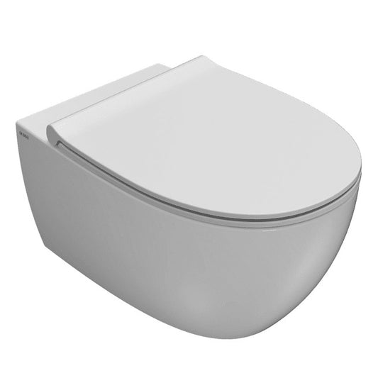 Globo 4All SENZABRIDA Wall Hung Toilet - Matte White