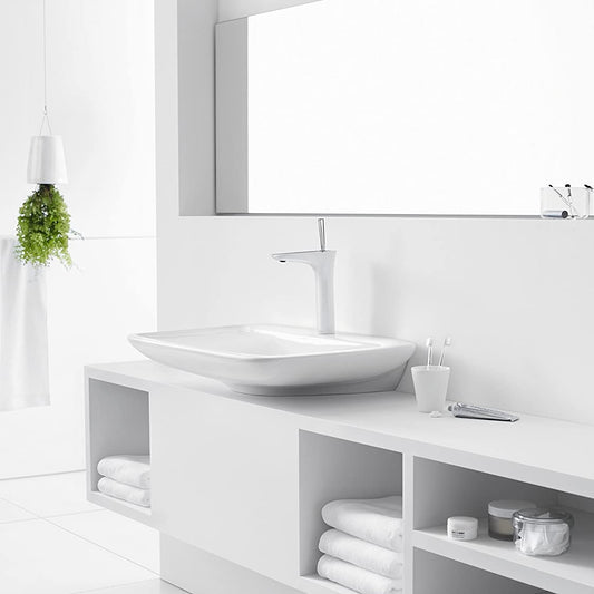 Hansrgohe PuraVida Single Lever Basin Mixer 240 + Waste Set - Lifestyle