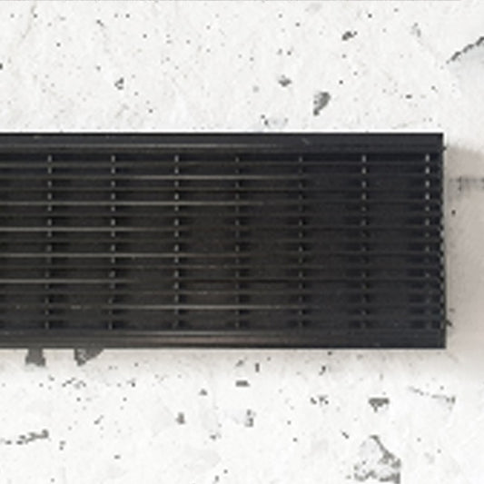 Bespoke Heelguard Linear Floor Waste – Matte Black
