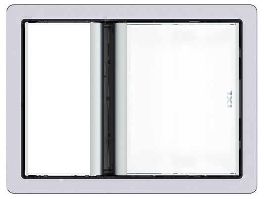 IXL Tastic Luminate Single 3 in 1 Light, Heater and Exhaust in Silver