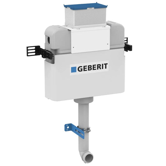 Kappa Mid-Level Cistern with Adjustable Flush Pipe
