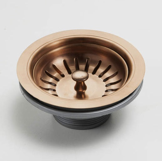 Oliveri Copper Round Basket Waste