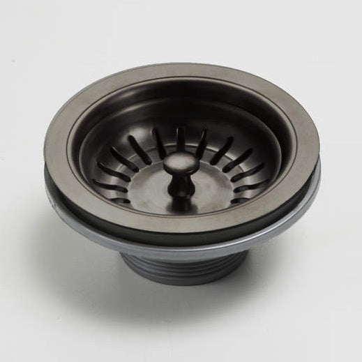 Oliveri Gunmetal Round Basket Waste