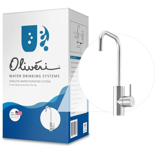 Copy of Oliveri Satellite Water Filtration System + Square Goose Neck Filter Tap