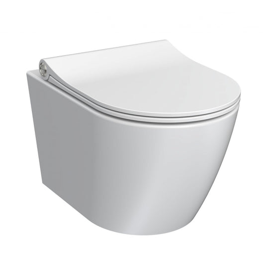 Parisi Ellisse MKII Wall Hung Toilet & Pressalit Seat