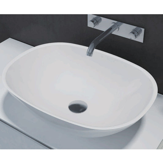 Pietra Bianca Julia Above Counter Basin