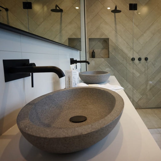 Pietra Bianca Vivian Above Counter Basin