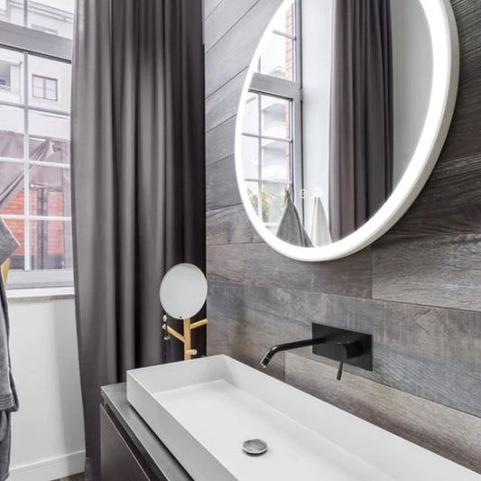 Remer Eclipse Round LED Bathroom Mirror - Bathroom Picture
