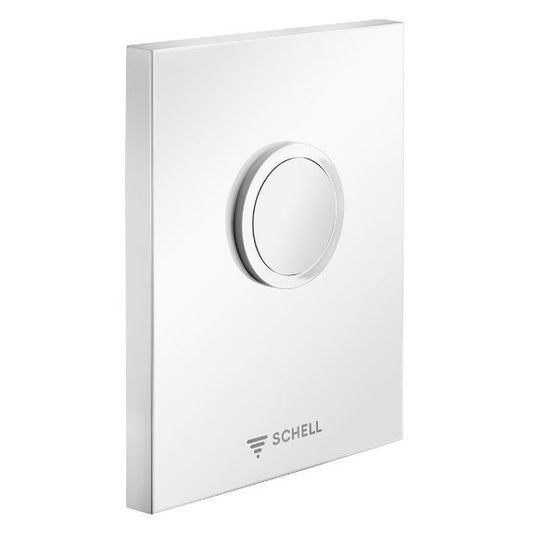Schell Mechanical Urinal Push Button - White