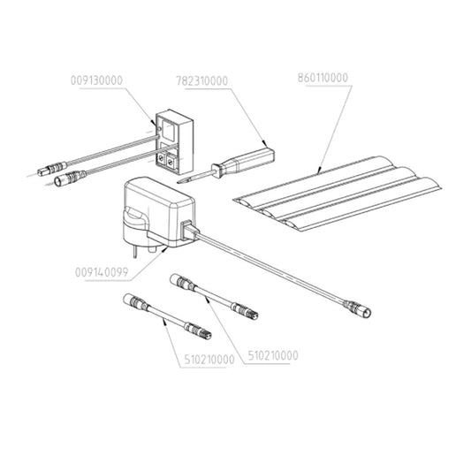 Schell Retrofit Rader Detection Kit for Urinal | HF to RD - Dimensions