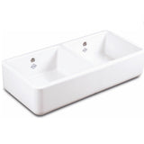 Shaws Double Bowl 800 Butler Sink