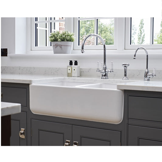 Shaws Shaker Double 900 Butler Sink