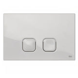 Studio Bagno Oli Plain Flush Button Plate - Polished Chrome