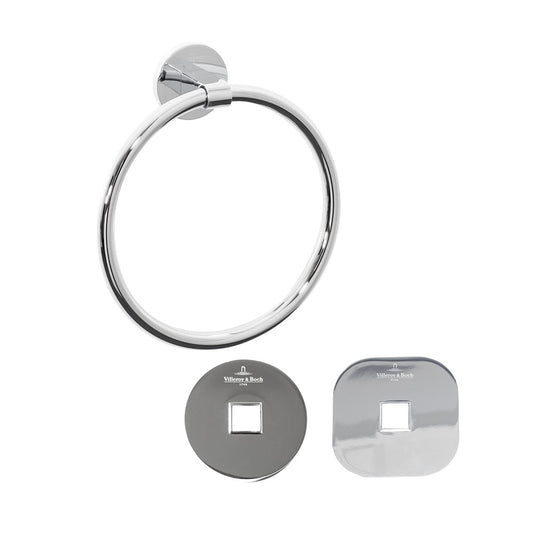 Villeroy & Boch Architectura Towel Ring - Chrome