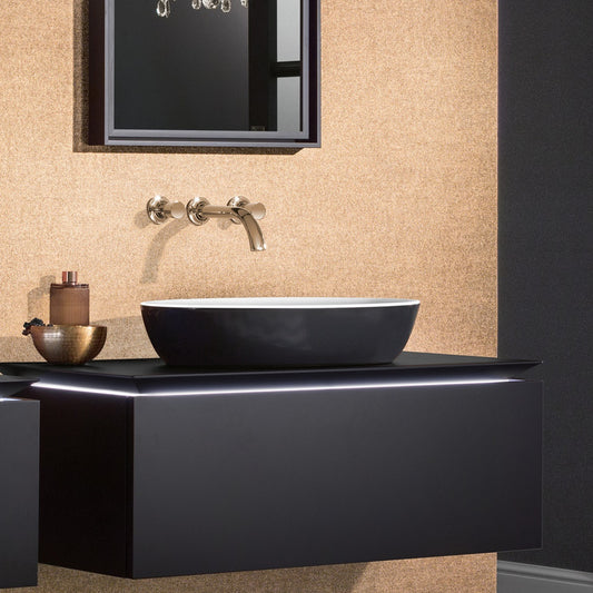 Villeroy & Boch Artis 610 Oval Vessel Basin - Black