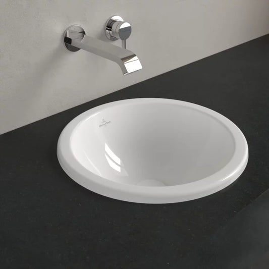 Villeroy & Boch Loop Slim Round Drop in Basin