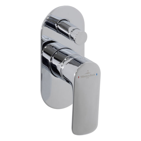 Villeroy & Boch O.Novo Diverter Mixer - Chrome