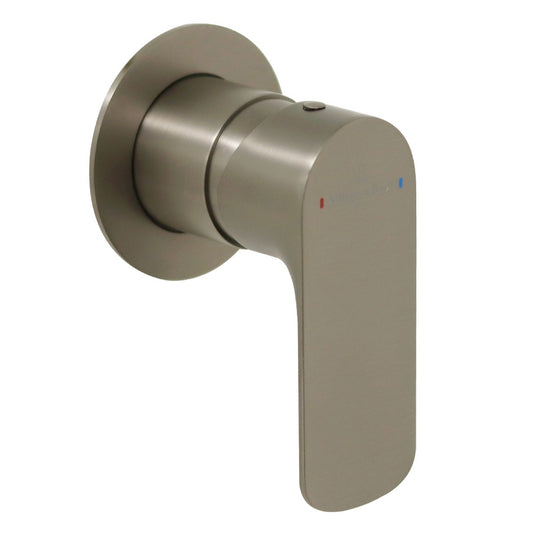 Villeroy & Boch O.Novo Shower Mixer - Brushed Nickel