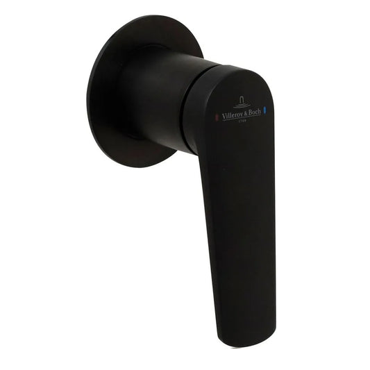 Villeroy & Boch Stratos Shower Mixer - Matte Black