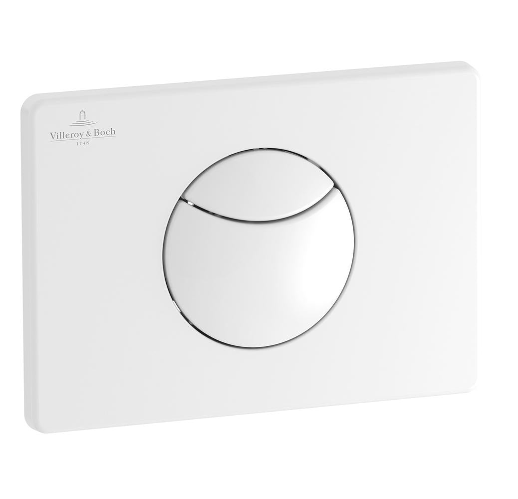 Villeroy & Boch ViConnect E100 Flush Plate - White