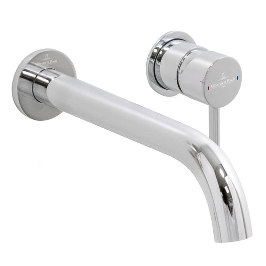 Villeroy & Boch Vita Wall Mounted Basin Mixer Set - Chrome