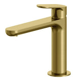 Zucchetti Nikko Basin Mixer + Extended Spout - Brushed Gold