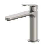 Zucchetti Nikko Basin Mixer + Extended Spout - Brushed Nickel