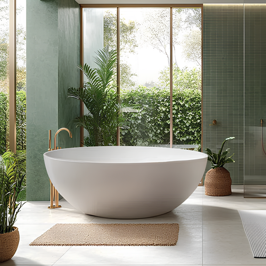 DADOquartz Panorama — Circular Freestanding Bathtub
