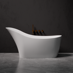 Pietra Bianca Anna Freestanding Bath - 1690