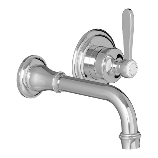 Brodware Neu England Wall Mixer Set - 170mm Spout - Non-Flow Controlled