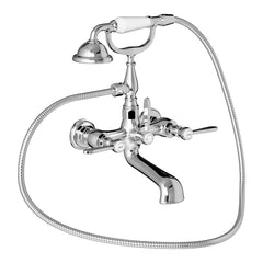 Brodware Neu England Bath Mixer with Handshower - Wall Mounted