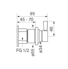 Faucet Strommen Bremont Diverter Switch