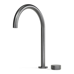 Faucet Strommen Zero — Progresiv Sink Mixer Set — Curved Spout, Smooth Handle