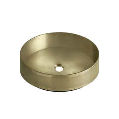Gessi Venti20 — Counter Washbasin — Stainless Steel RIGATO