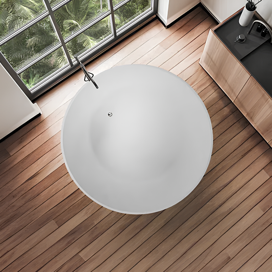 DADOquartz Panorama — Circular Freestanding Bathtub