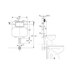 AXENT In Wall Cistern